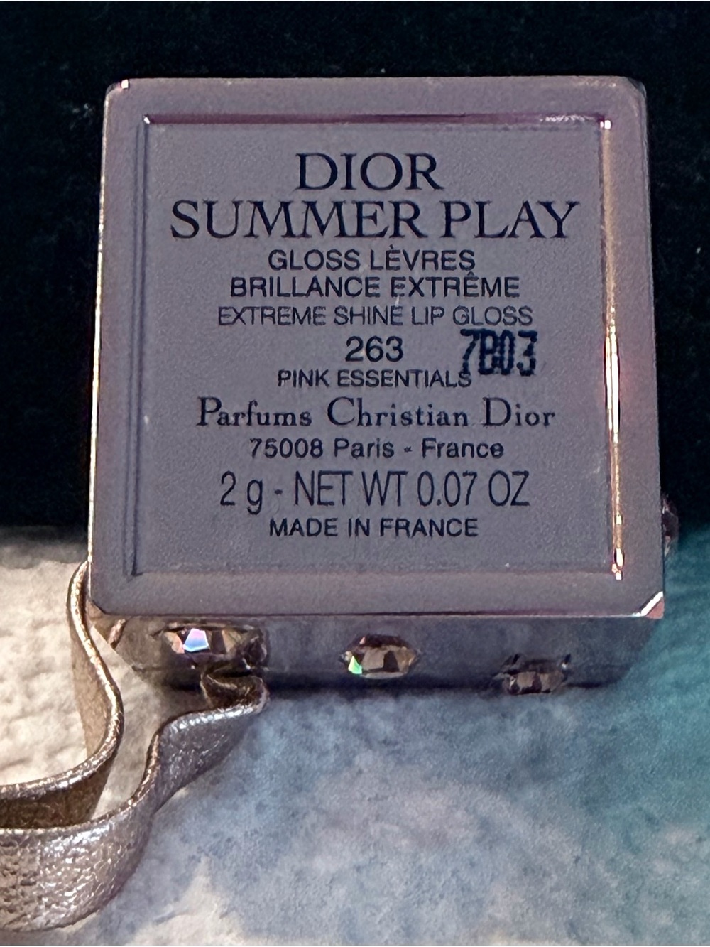Dior Summer Play Lip Gloss in Pink Essentials
Dice with crystals - Picture 2 of 4